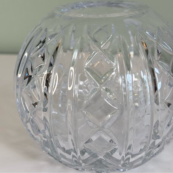 Waterford Crystal Traditional Glengariff Pattern Polished 5" Rose Bowl - Picture 8 of 12
